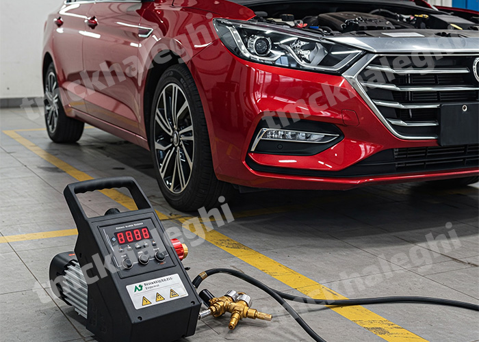 دستگاه تخلیه گاز کولر ماشین چینی